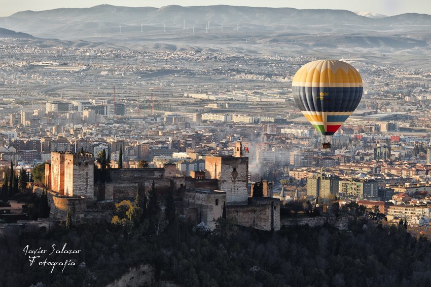 La Alhambra desde el cielo