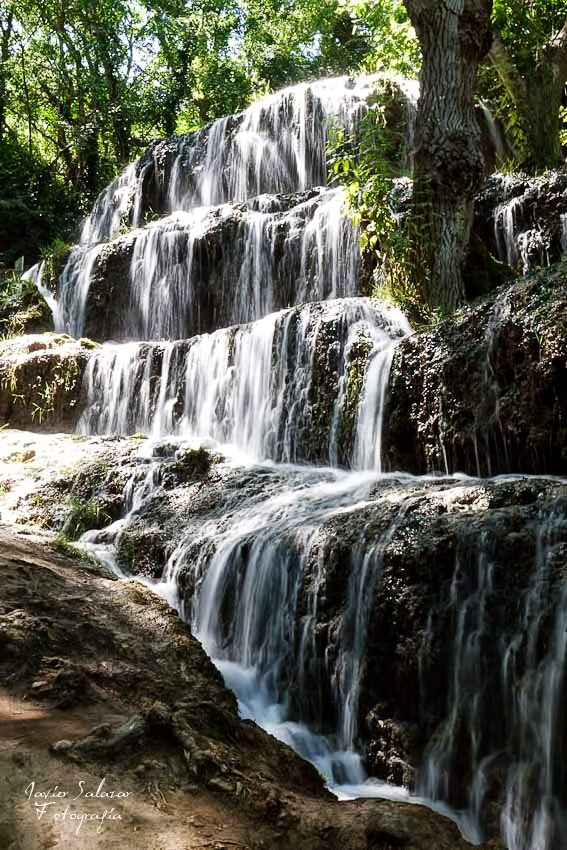 Cascada del Monasterio de Piedra (Zaragoza).