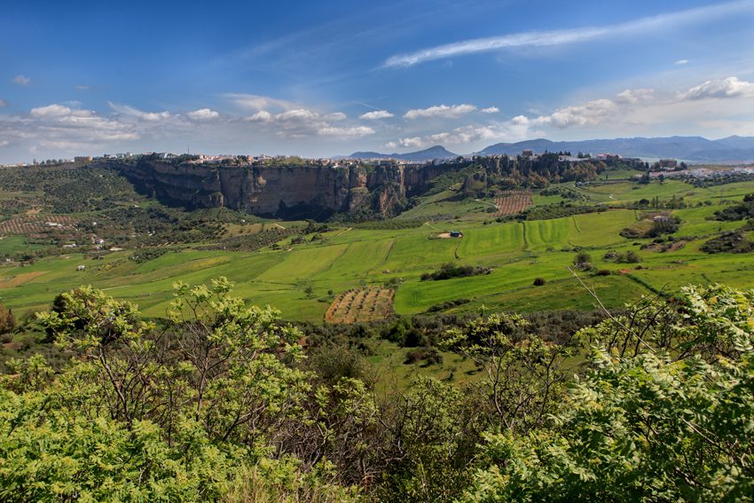 Tajo de Ronda desde la vega